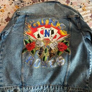 🌹 Guns N’ Roses Jean Jacket 🌹
